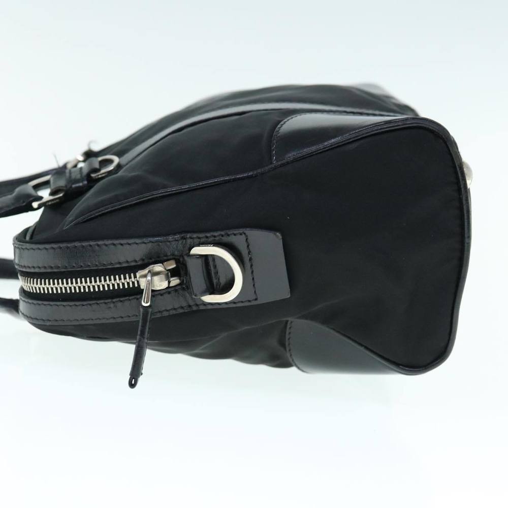 PRADA Hand Bag Nylon Black Auth ki3990 - Picture 3 of 16